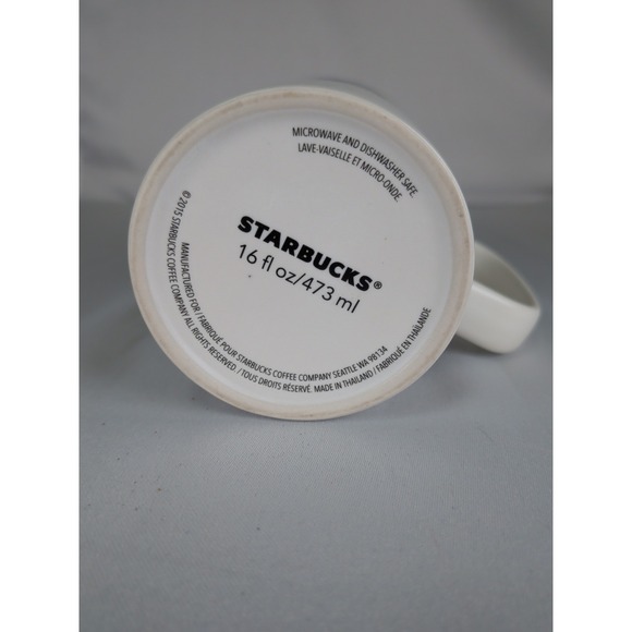 Starbucks "Race Of Tortoise & Hare" Coffee Mug, 16 Oz Collection 2015 - Picture 3 of 3